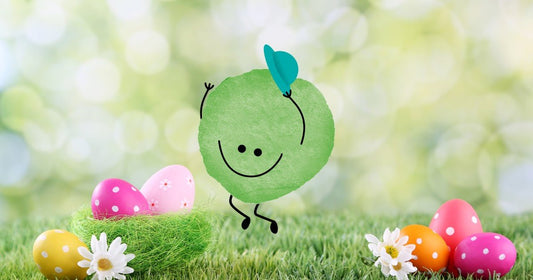No microbes, no Easter eggs